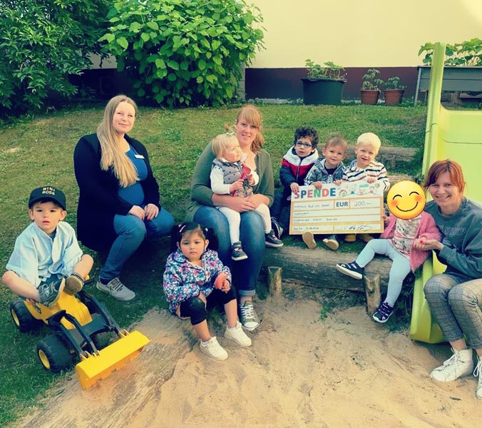 Unsere Spende an Mimifri